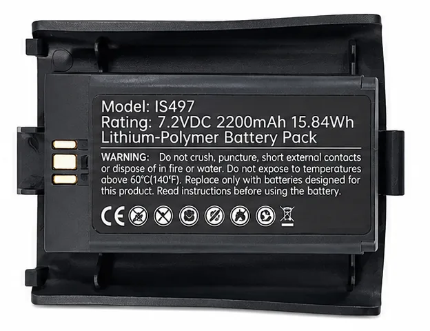 باتری کارتخوان PAX S90 مدل IS497 با ظرفیت 2200mAh