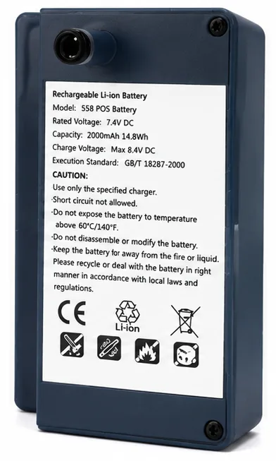 باتری کارتخوان PAX S58|مدل S58 PLUS | ظرفیت 2000mAh - تصویر 2